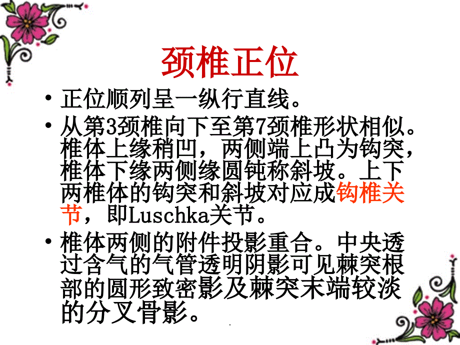 颈椎X线ppt课件_第4页