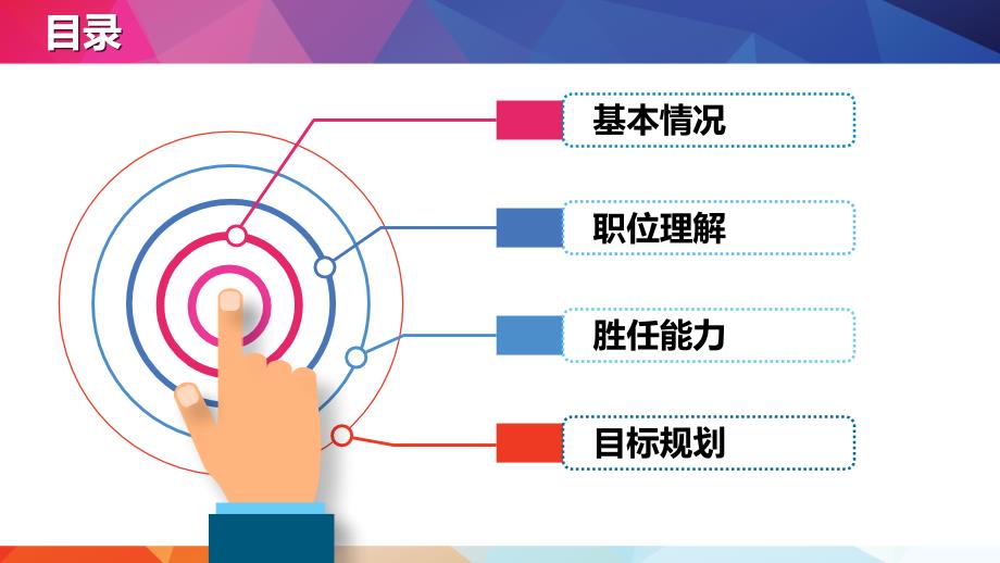 {年度报告}框架完整漂亮个人述职报告转正求职实习汇报PPT模板_第2页