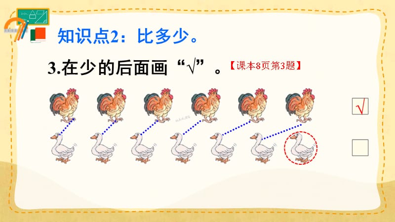 人教版一年级数学上册《准备课练习课》教学课件_第4页