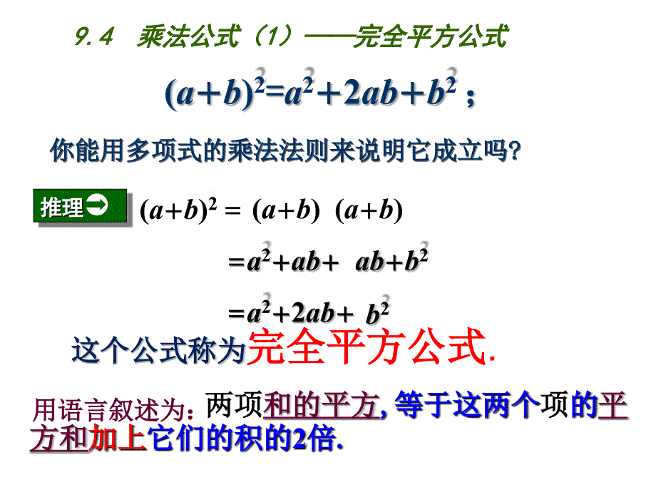 苏科版数学七下9.4《乘法公式》ppt课件（1）_第4页