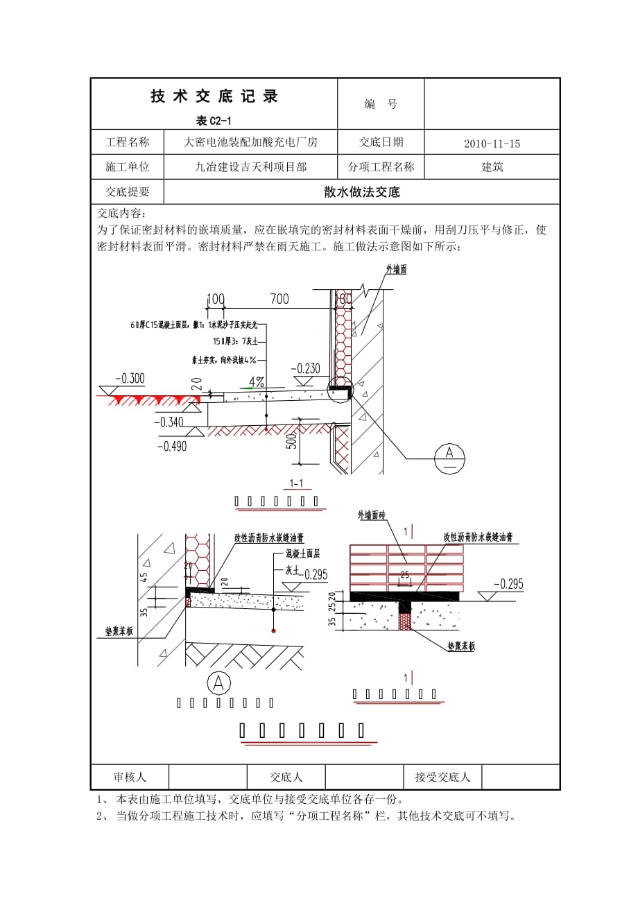 室外散水技术交底_第2页