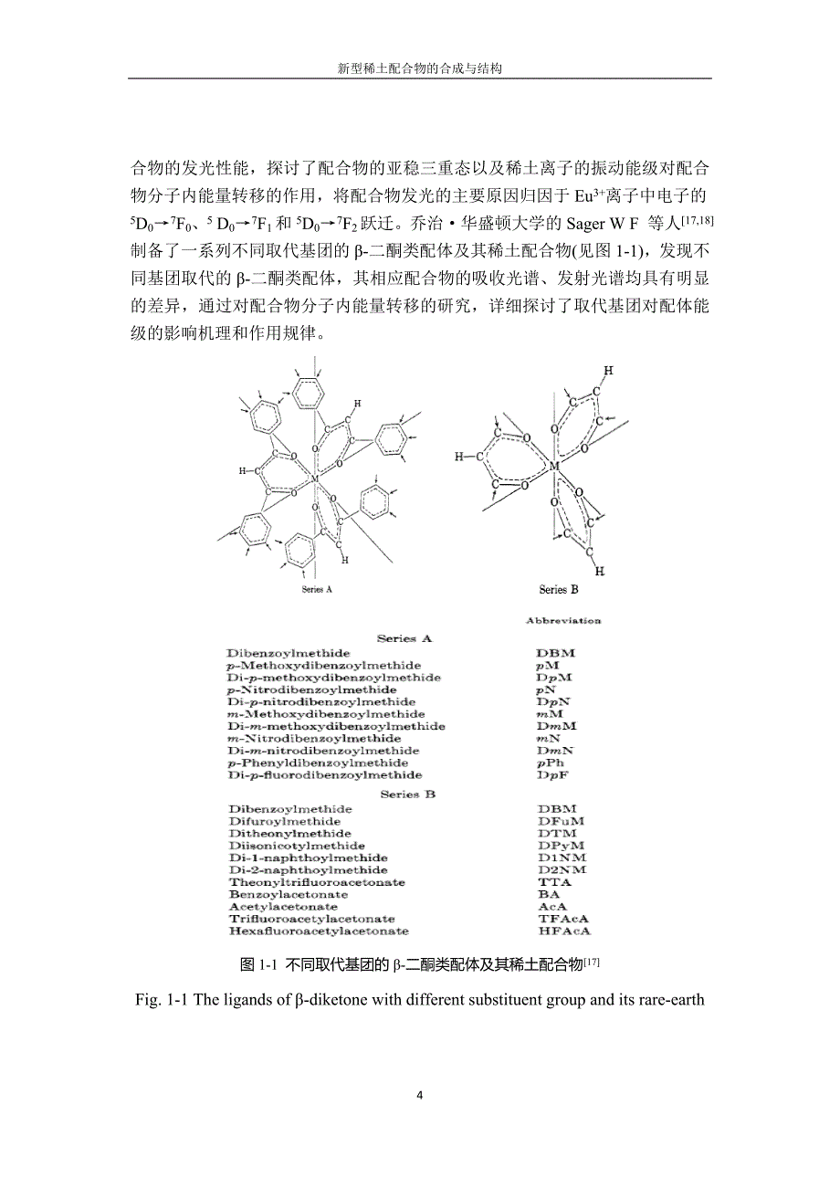 《新型稀土配合物的合成与结构》-公开DOC·毕业论文_第4页