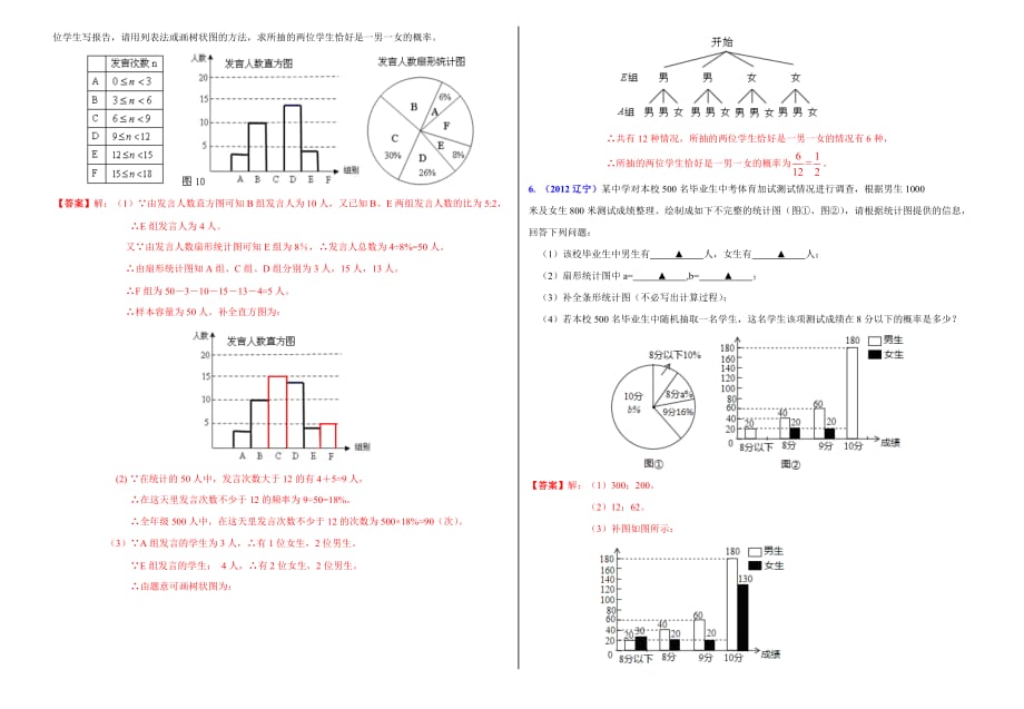 中考数学专题训练：统计.doc_第3页