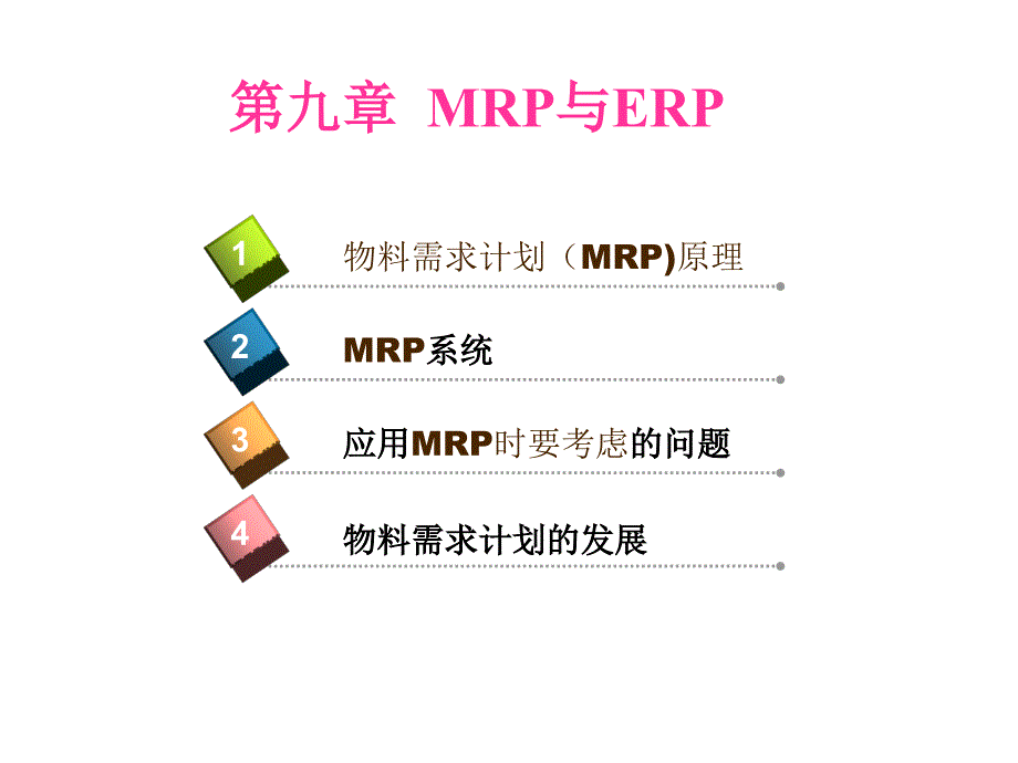 《生产运作管理第九章MRP》-精选课件（公开PPT）_第1页