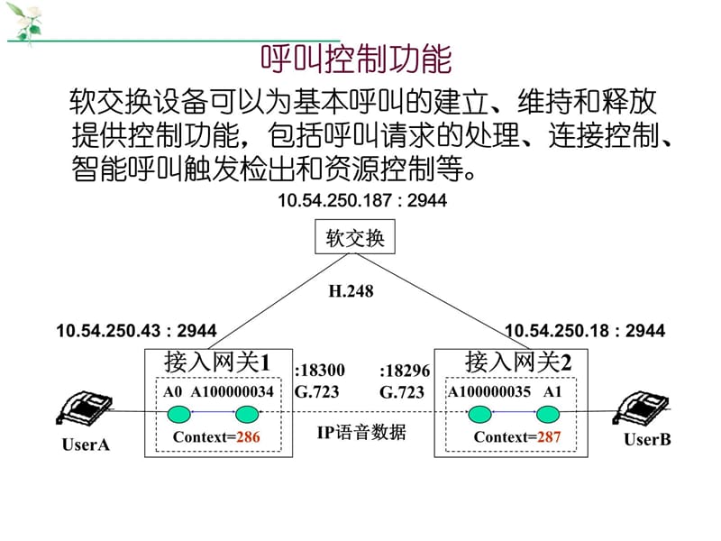 第3章软交换网络的主要设备讲课资料_第5页