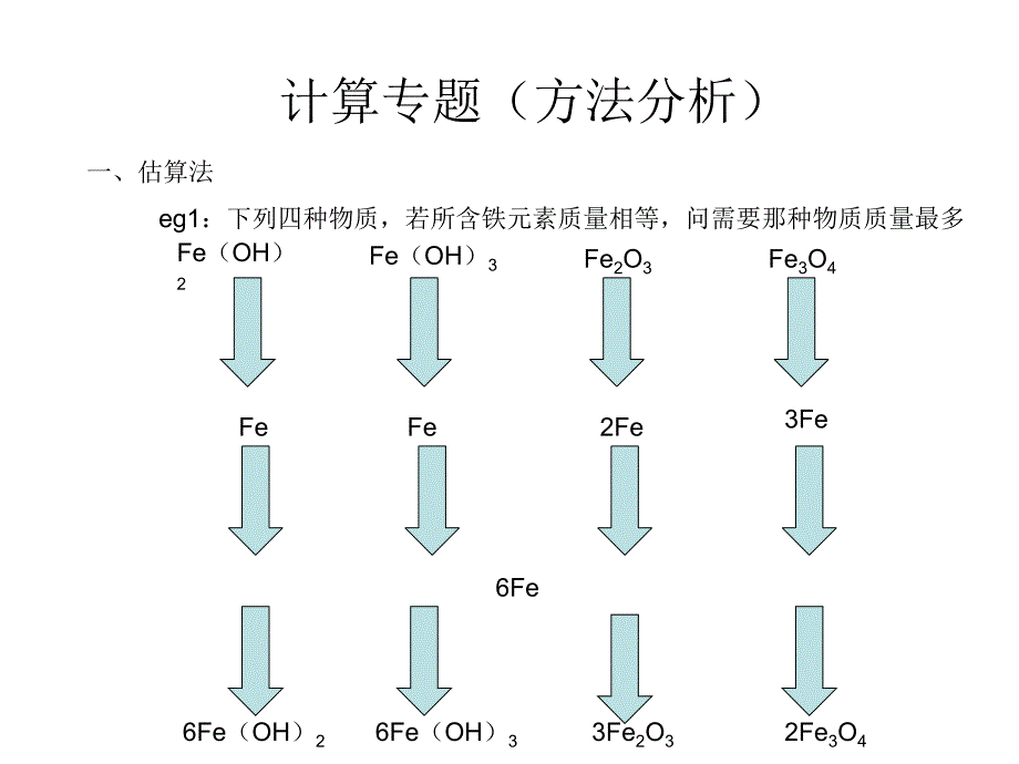 初中化学式计算专题_第3页