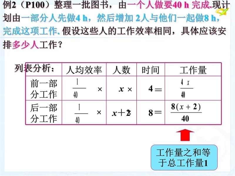 实际问题与一元一次方程2工程问题备课讲稿_第5页