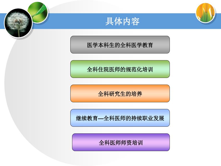 全科医学科在三级甲等医院开展全科住院医师规范化培训的作用学习资料_第3页