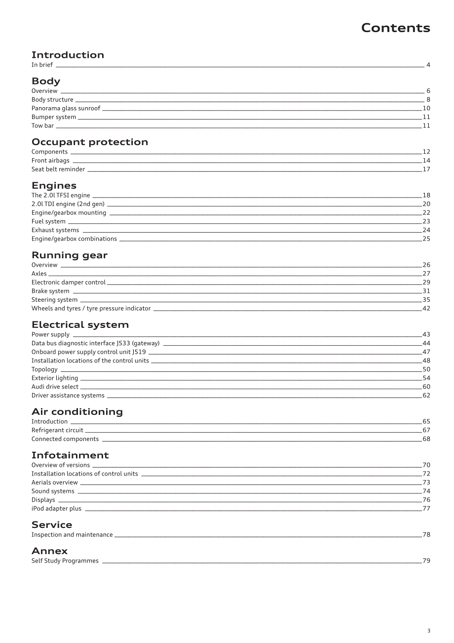 奥迪Q3自学手册,英文版.pdf_第3页