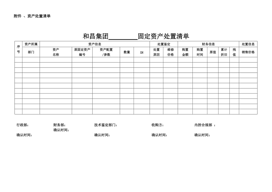 1资产处置清单_第1页