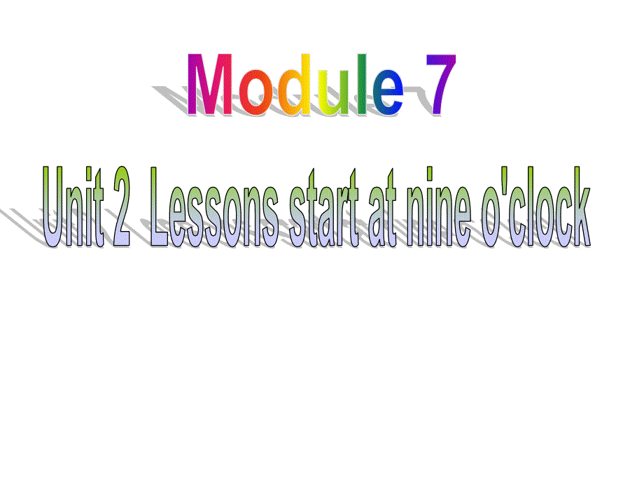 外研版英语七年级下 Module7 unit2 课件_第1页