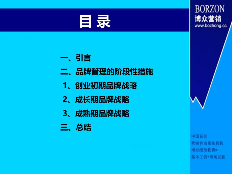 品牌管理品牌管理的阶段性措施说课材料_第2页