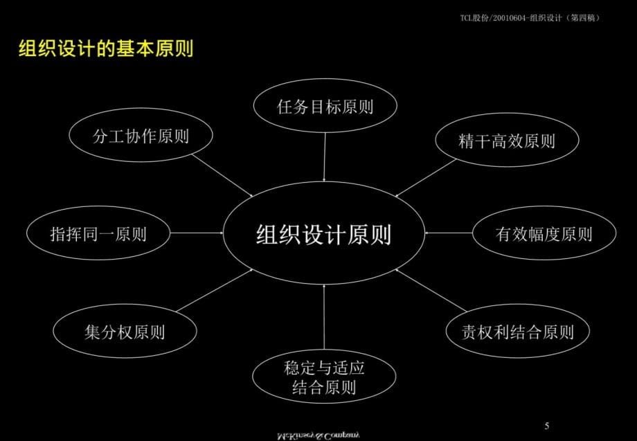 品牌公司组织结构设计方案电子教案_第5页