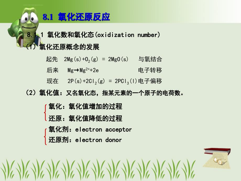 大学化学(第八章氧化还原和电化学)_第3页