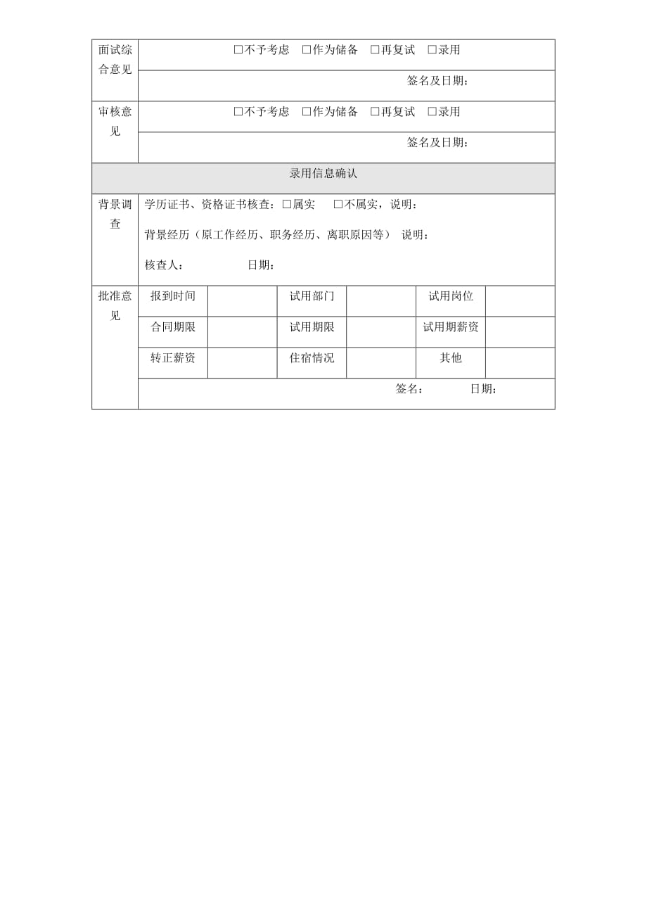 技术人员面试评价表.doc_第2页