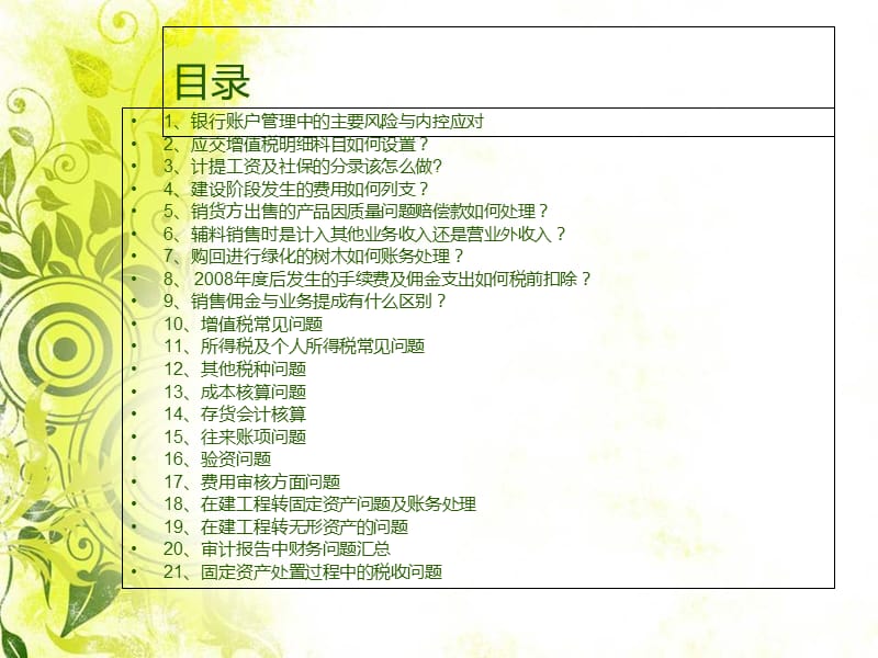 审计中遇到的财务问题教学讲义_第2页