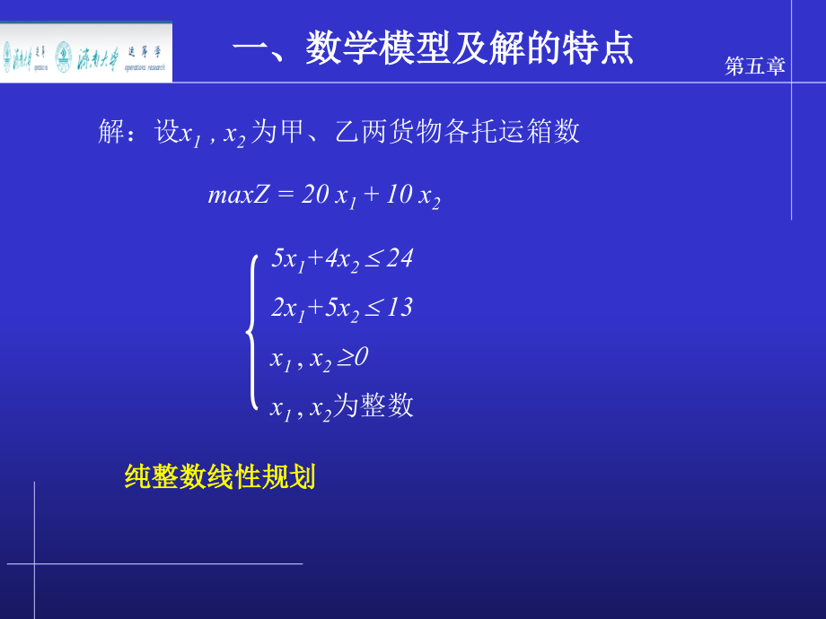 五章节整数规划复习课程_第4页