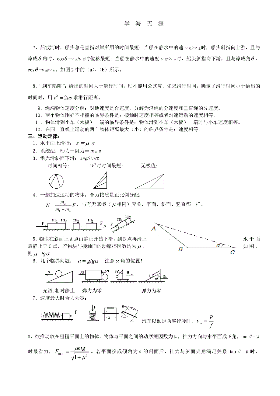 高中物理二级结论(超全)（6.29）.pdf_第3页