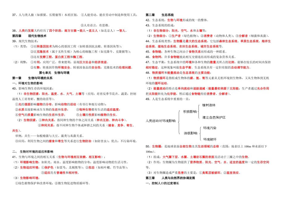 冀少版八年级下册生物知识点.doc_第3页