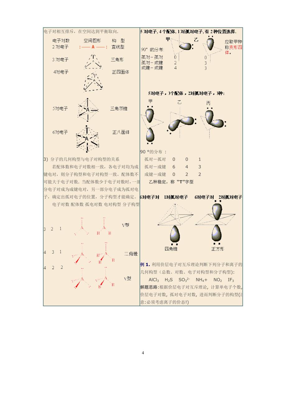 （2020年整理）化学选修三第二章第二节分子的立体构型.doc_第4页