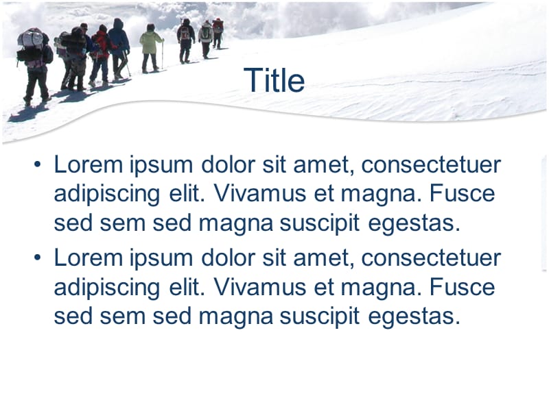 登山队登雪山团队合作商务ppt模板.ppt_第3页