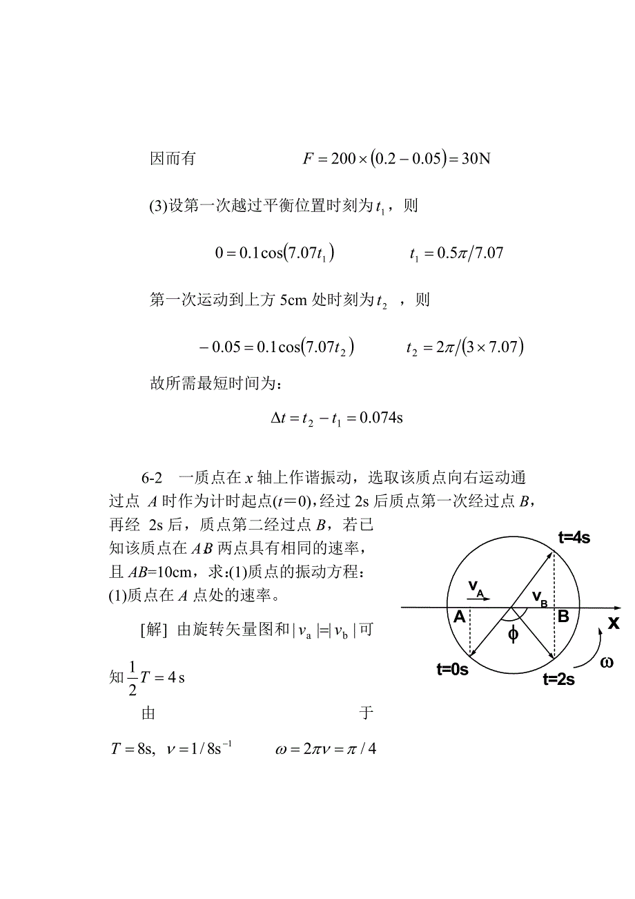 大学物理2-1第六章(振动与波)习题答案.doc_第2页