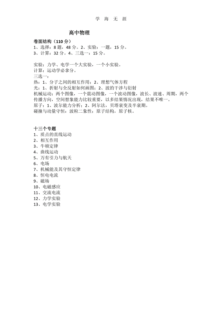 高中数学模块分类（6.29）.pdf_第3页