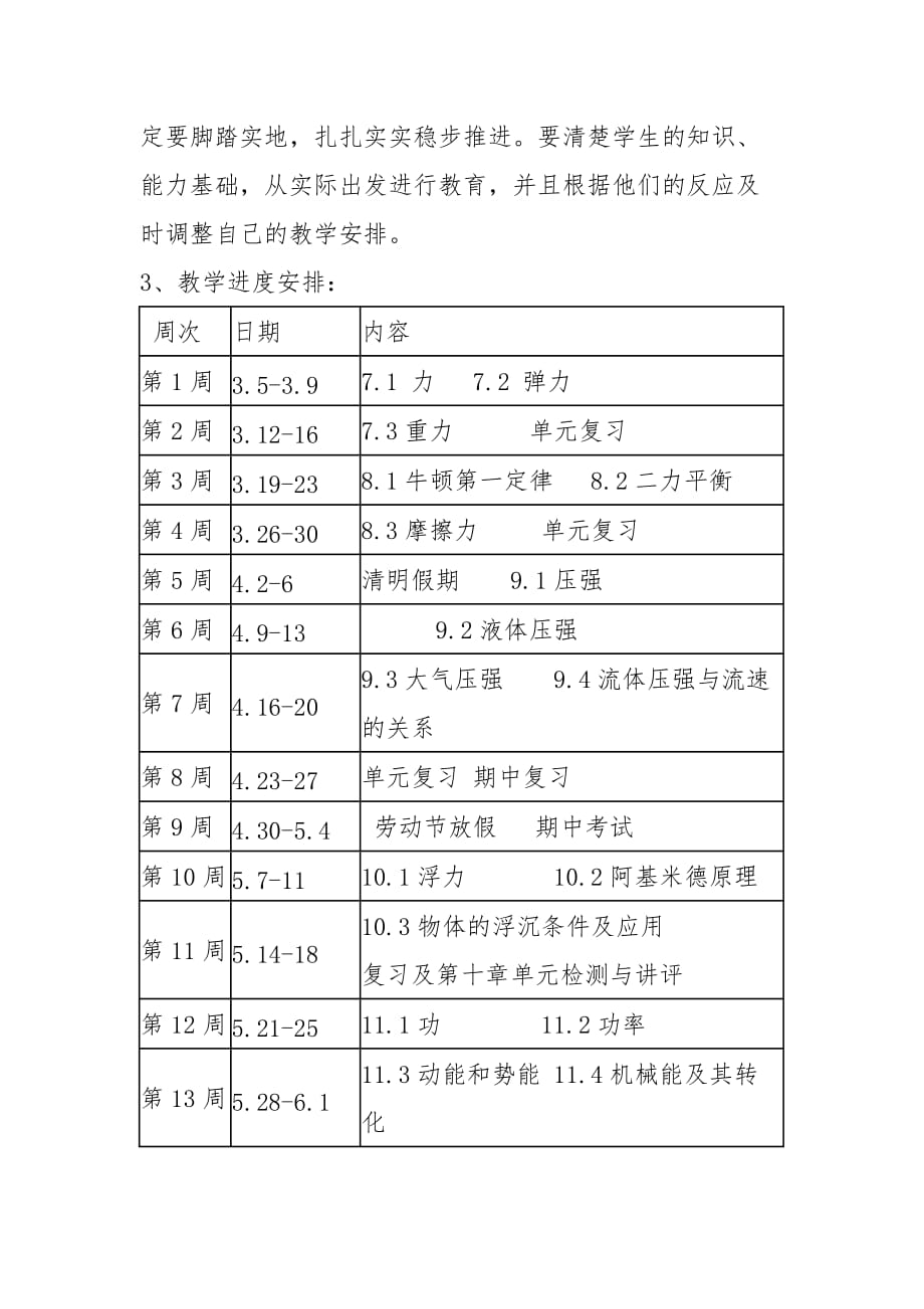 八年级下册物理组教学计划.doc_第3页