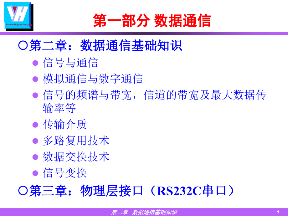 一部分数据通信知识课件_第1页