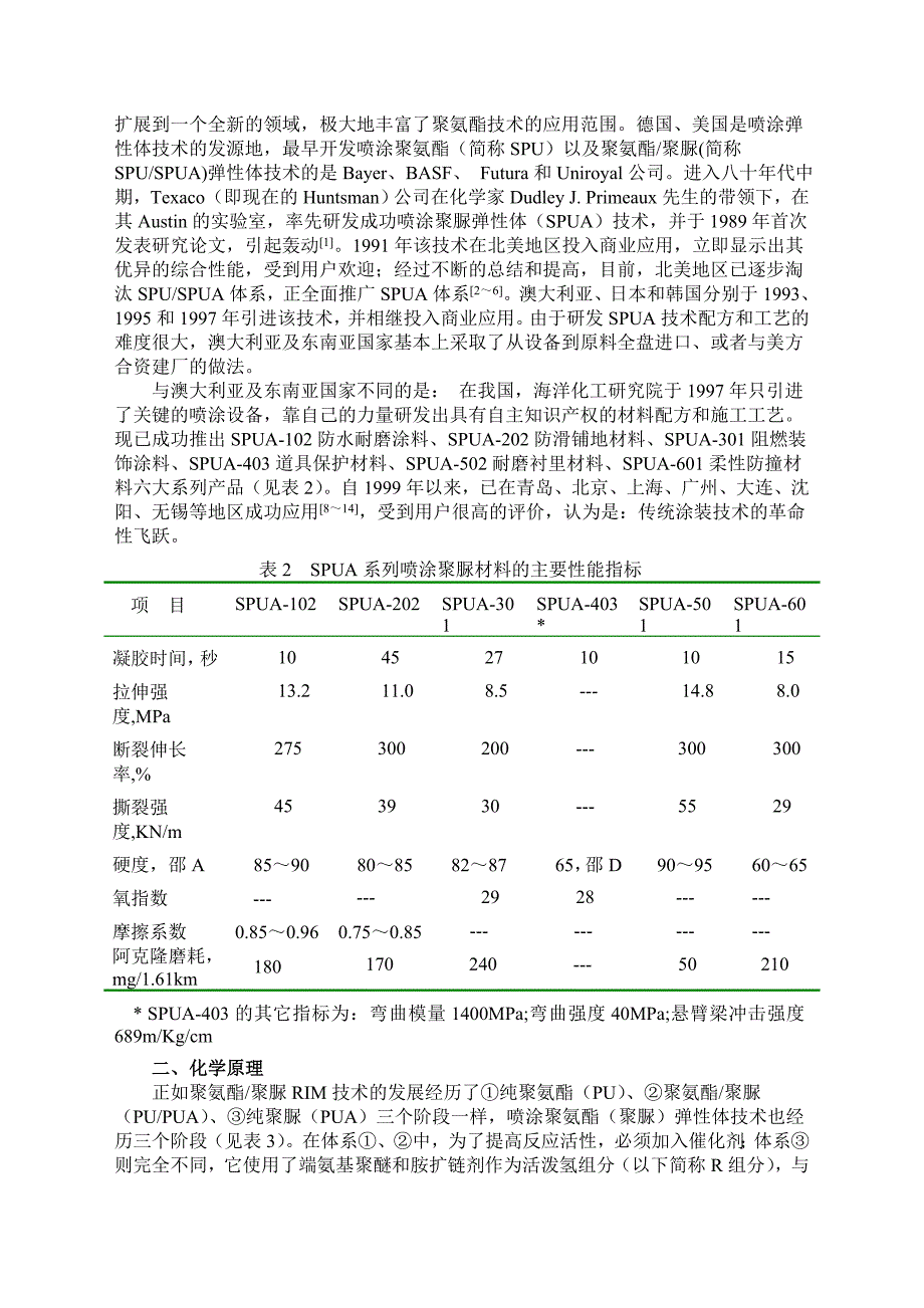 喷涂聚脲弹性体技术及其在屋面节能绿化工程中的应用_第2页