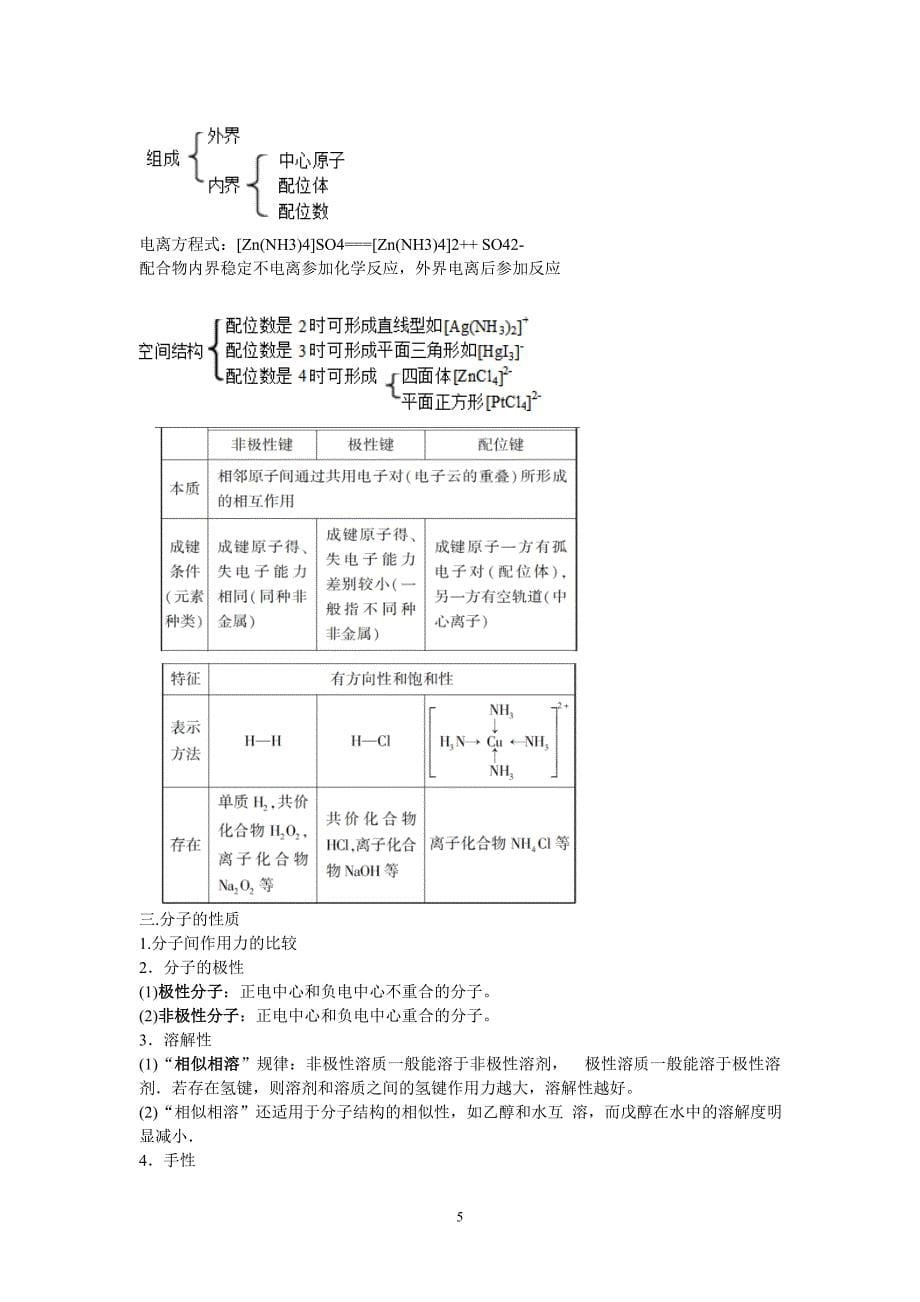 （2020年整理）化学选修三人教版知识点总结.doc_第5页