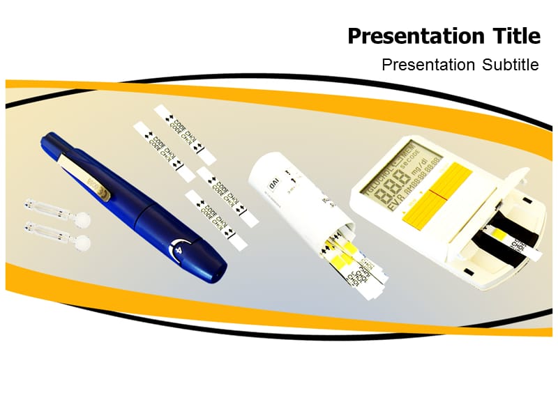 血糖仪医疗医药行业ppt模板.pptx_第1页