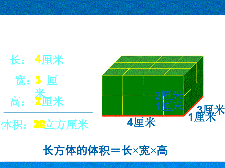 苏教版新课标六年级上长方体和正方体体积的计算演示教学_第3页