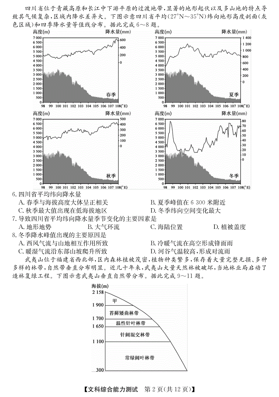 2020江南十校一模-文综试题_第2页