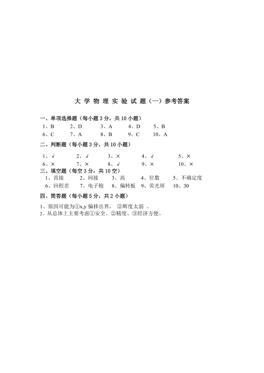 大学物理实验及答案.doc_第4页