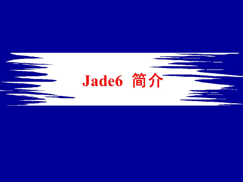 (正版)Jade6操作与应用详解[296页]_第3页