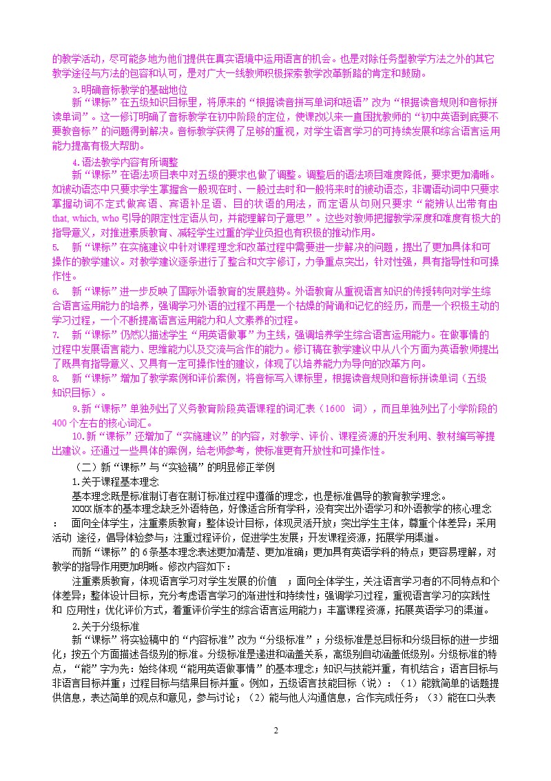 义务教育英语课程标准（2020年整理）.pptx_第2页