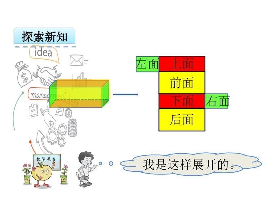 西师版五年级下册数学-长方体、正方体的表面积_第5页