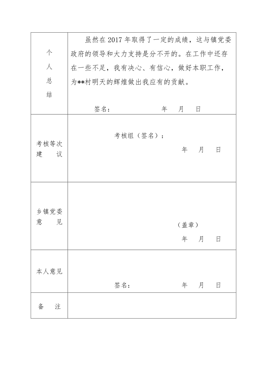 村干部考核表.doc_第2页