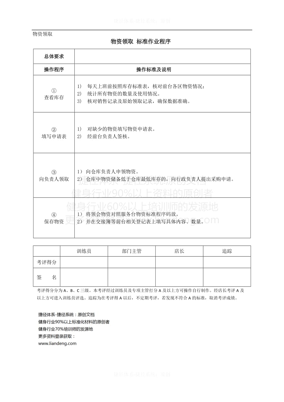 捷径体系捷径系统-1-10.运营管理：物资领取_第1页