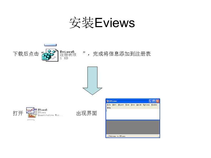 Eviews数据导入(自我整理)演示教学_第1页