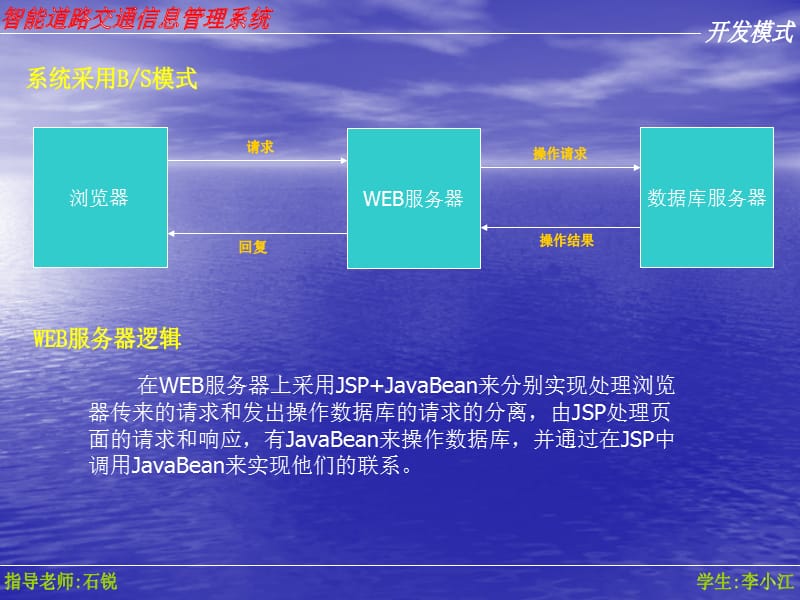 JSP智能道路交通信息管理系统论文及毕业设计答辩稿讲解学习_第3页