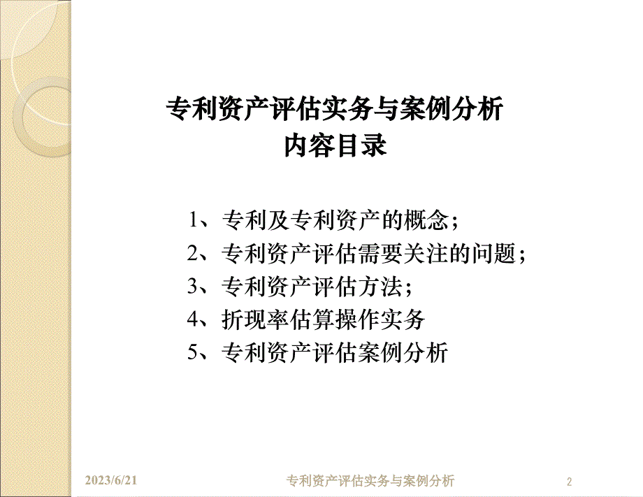 专利资产评估实务与案例分析幻灯片课件_第2页