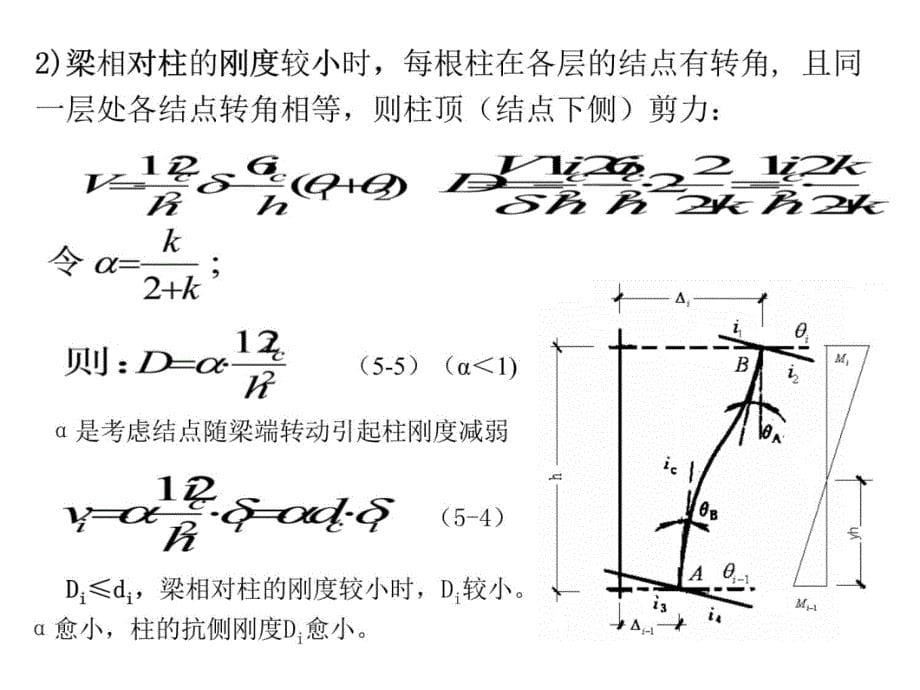 【高层建筑结构设计课件】8-5[1].2框架受水平荷载H电子教案_第5页