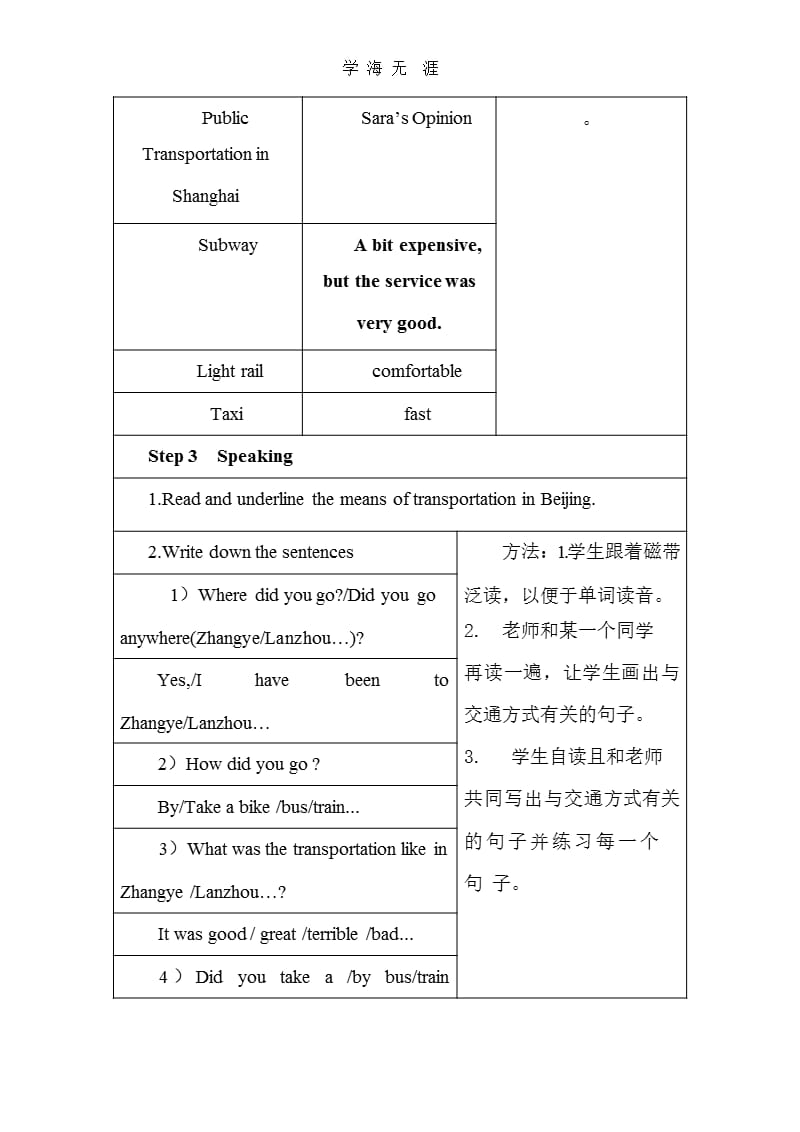 高教版中职英语(基础模块 第2册)Unit 9《Everything is made in China》word教案（2020年整理）.pptx_第3页