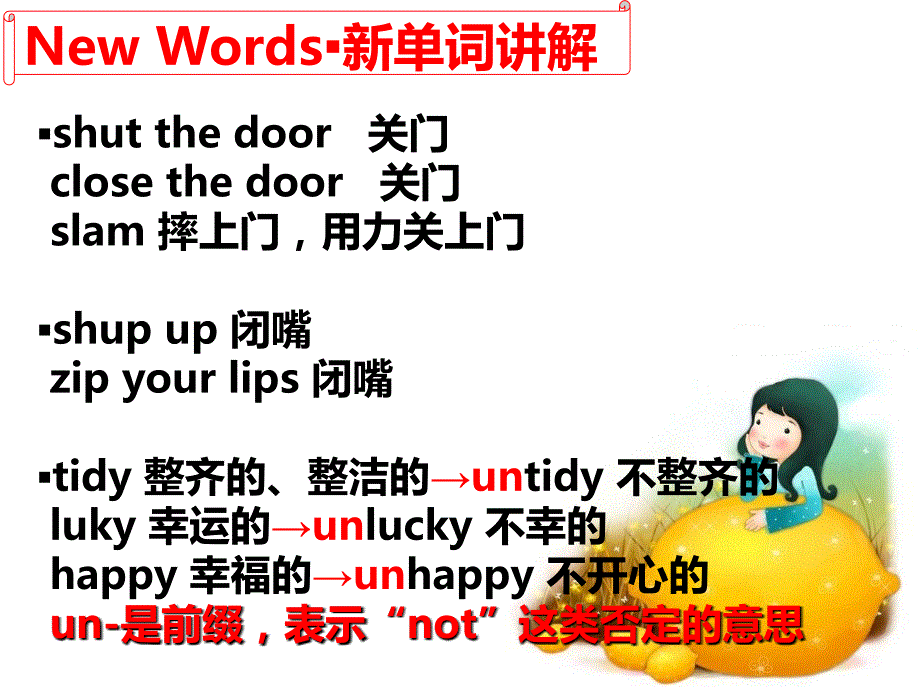 新概念英语第一册 come inAmy.课件_第3页