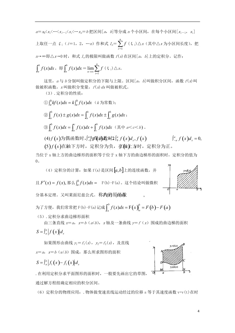 2012高考数学知识考点精析21 导数及其应用.doc_第4页