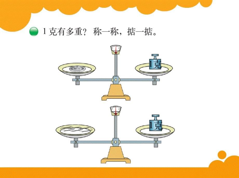 (正版)最新北师大版数学三年级下册第四单元千克、克、吨《4.1有多重》精品课件_第5页