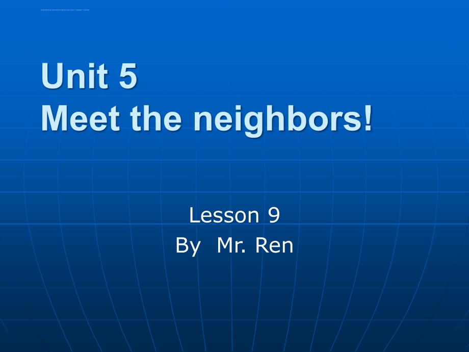 新概念英语青少版1A unit5 lesson_第1页