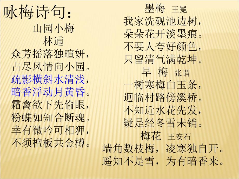 《卜算子咏梅》比较阅读教学文案_第1页